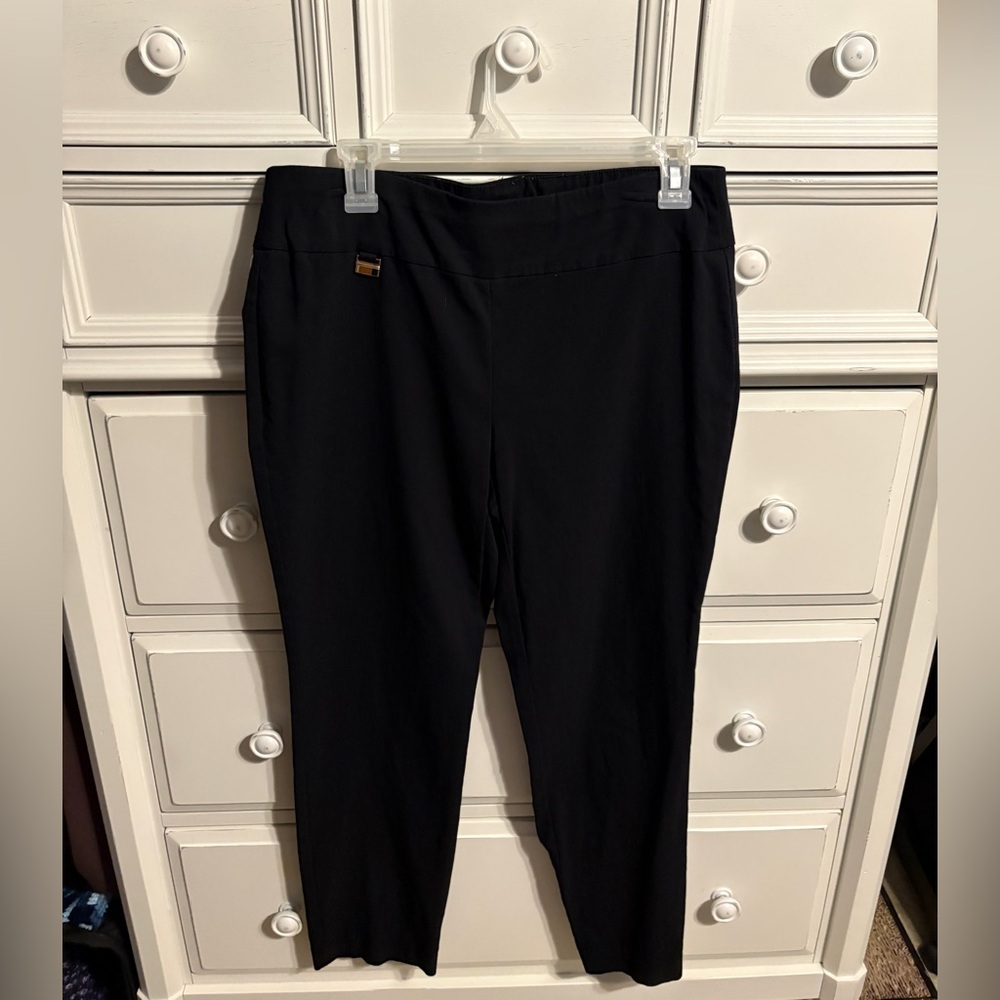 Alfani Women's Black Straight Leg Pants